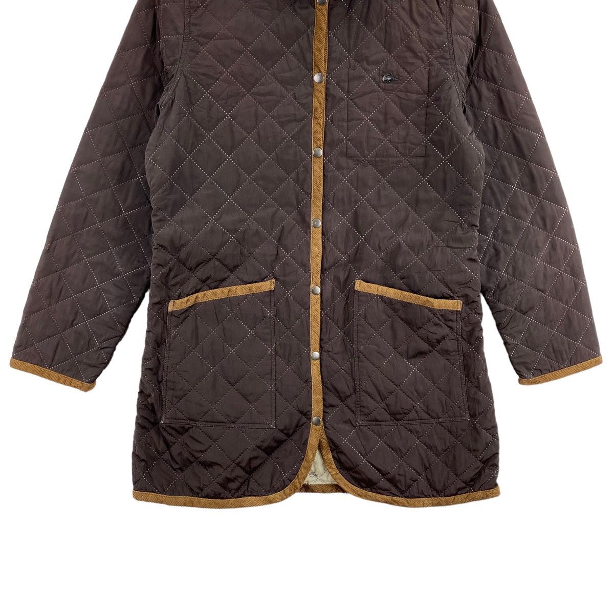 Lacoste LACOSTE Fullprint Sports Quilted Long Trench Coat Parka Size US S / EU 44-46 / 1 - 4 Thumbnail