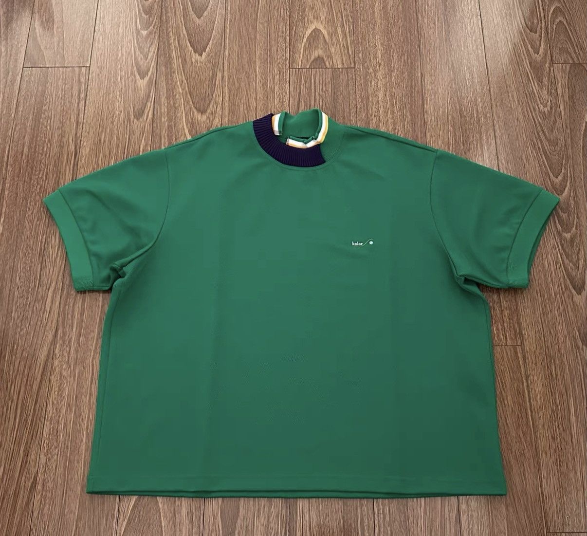 Kolor KOLOR DSM GINZA KNIT S/S TEE Size US S / EU 44-46 / 1 - 1 Thumbnail