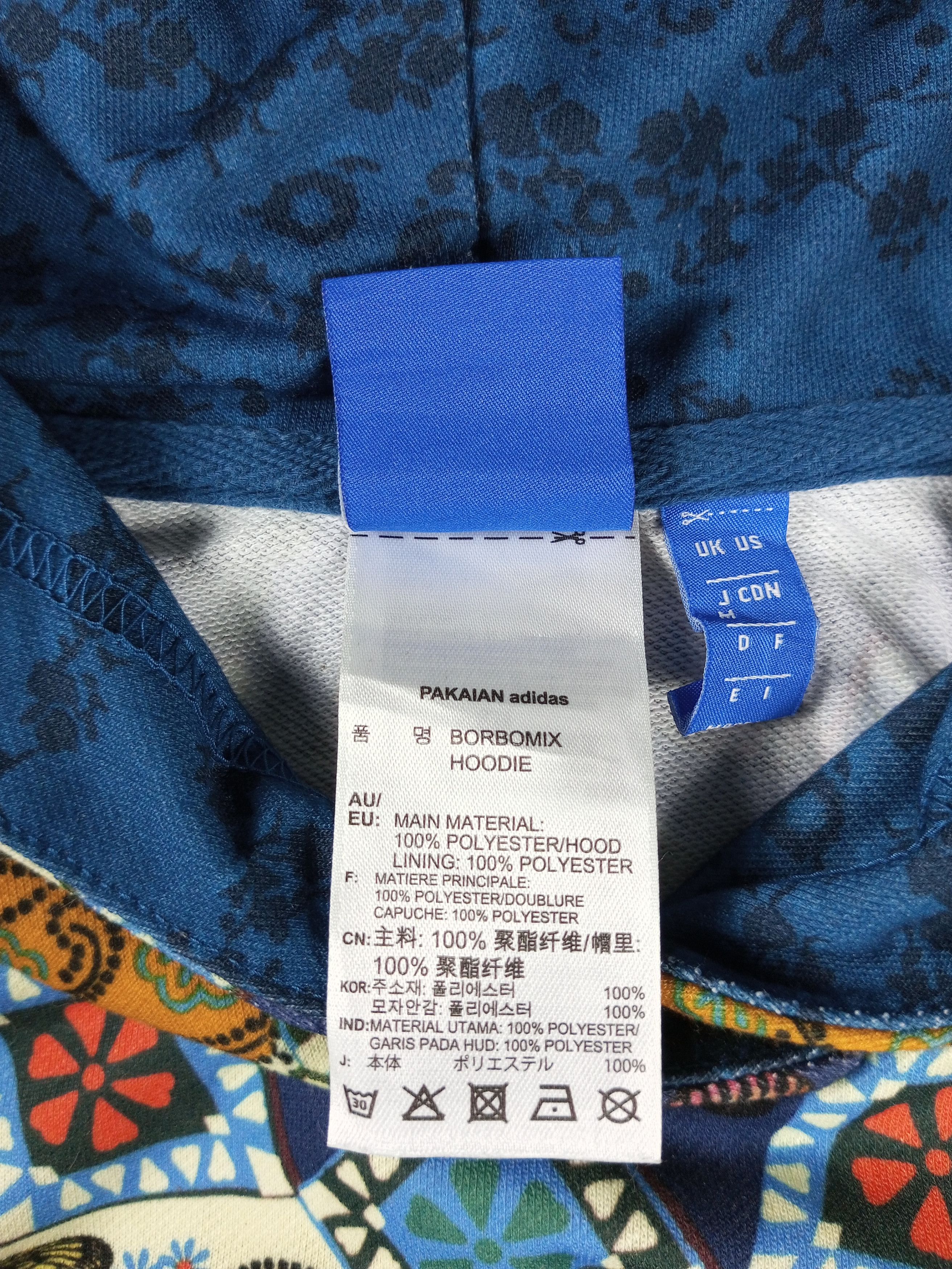 Adidas Unique Adidas Colourfull Etnic Crop Top Size M / US 6-8 / IT 42-44 - 6 Thumbnail