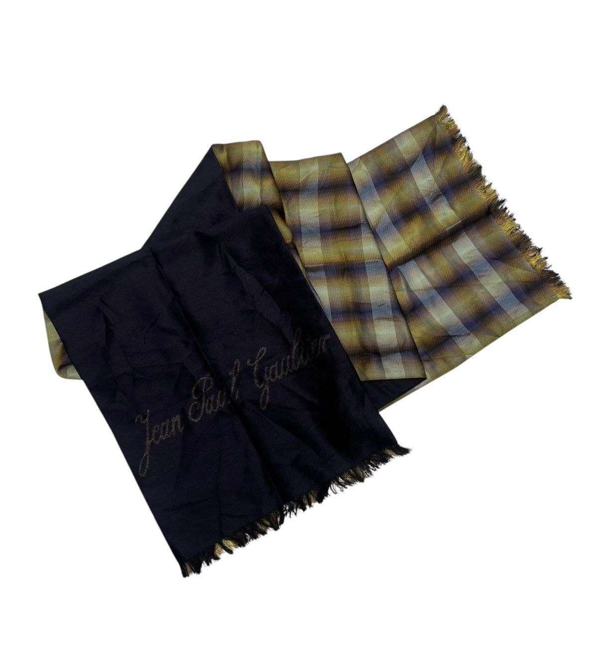 Jean Paul Gaultier 🔥ARCHIVE‼️JEAN PAUL GAULTIER SCARF MUFFLER Size ONE SIZE - 2 Thumbnail