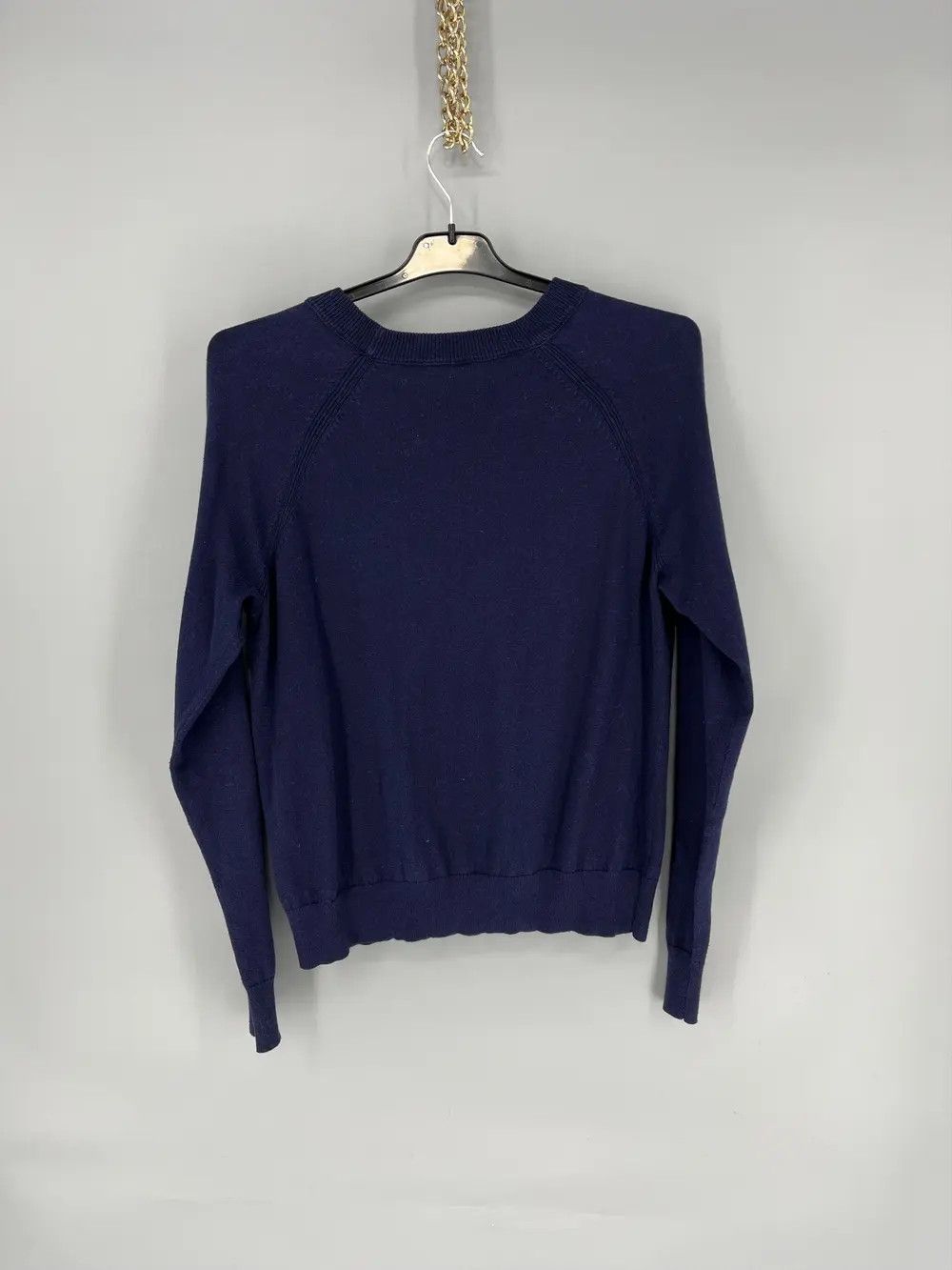 Gap Lambswool Sweater Crewneck Pullover GAP Womens Small Navy Size S / US 4 / IT 40 - 8 Thumbnail