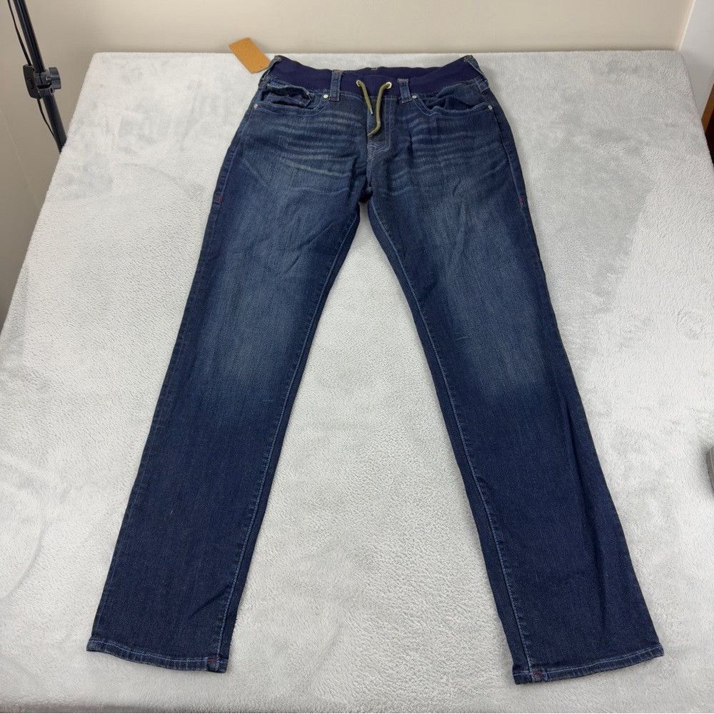 True Religion True Religion NWT Men's Size 33x33 Blue Denim Jeans Straigh Size US 33 - 1 Thumbnail