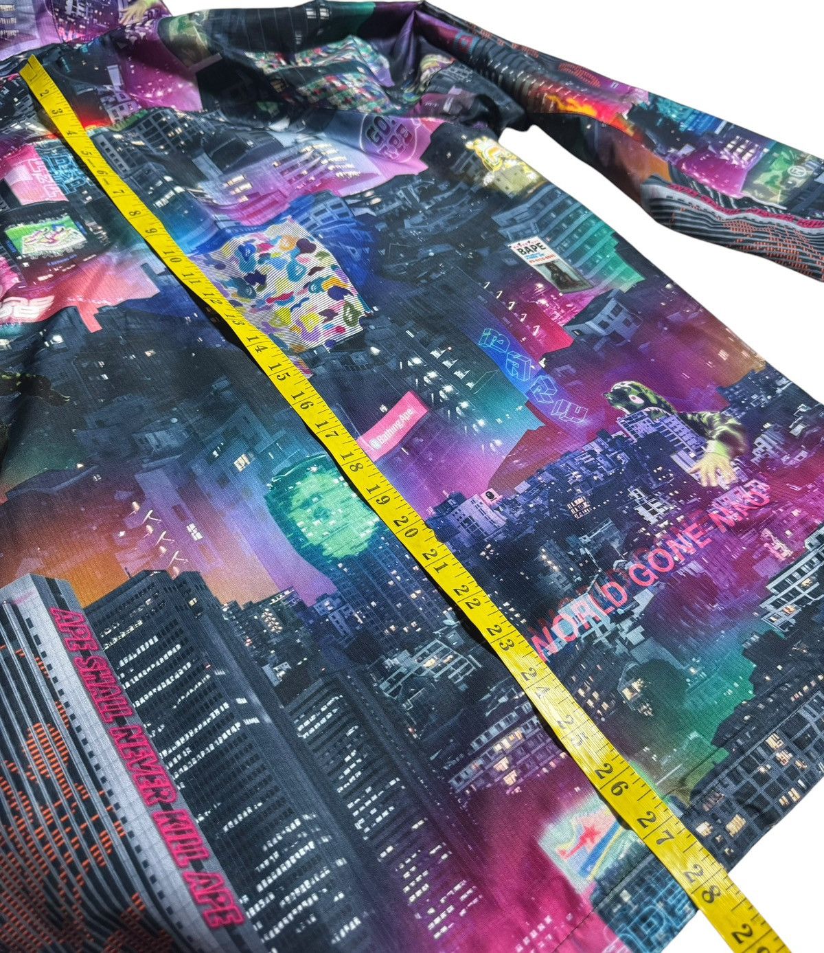 Bape BAPE Neon Tokyo Naylon Jacket Size US M / EU 48-50 / 2 - 3 Thumbnail