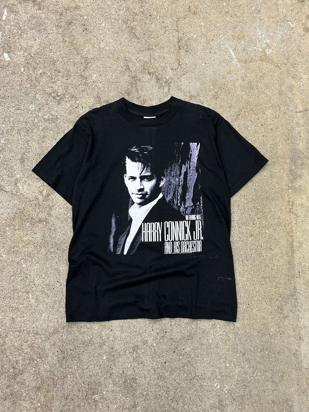 Vintage 90s Vintage Harry Connick Jr. Band Tee M/L Size US M / EU 48-50 / 2 - 1 Thumbnail