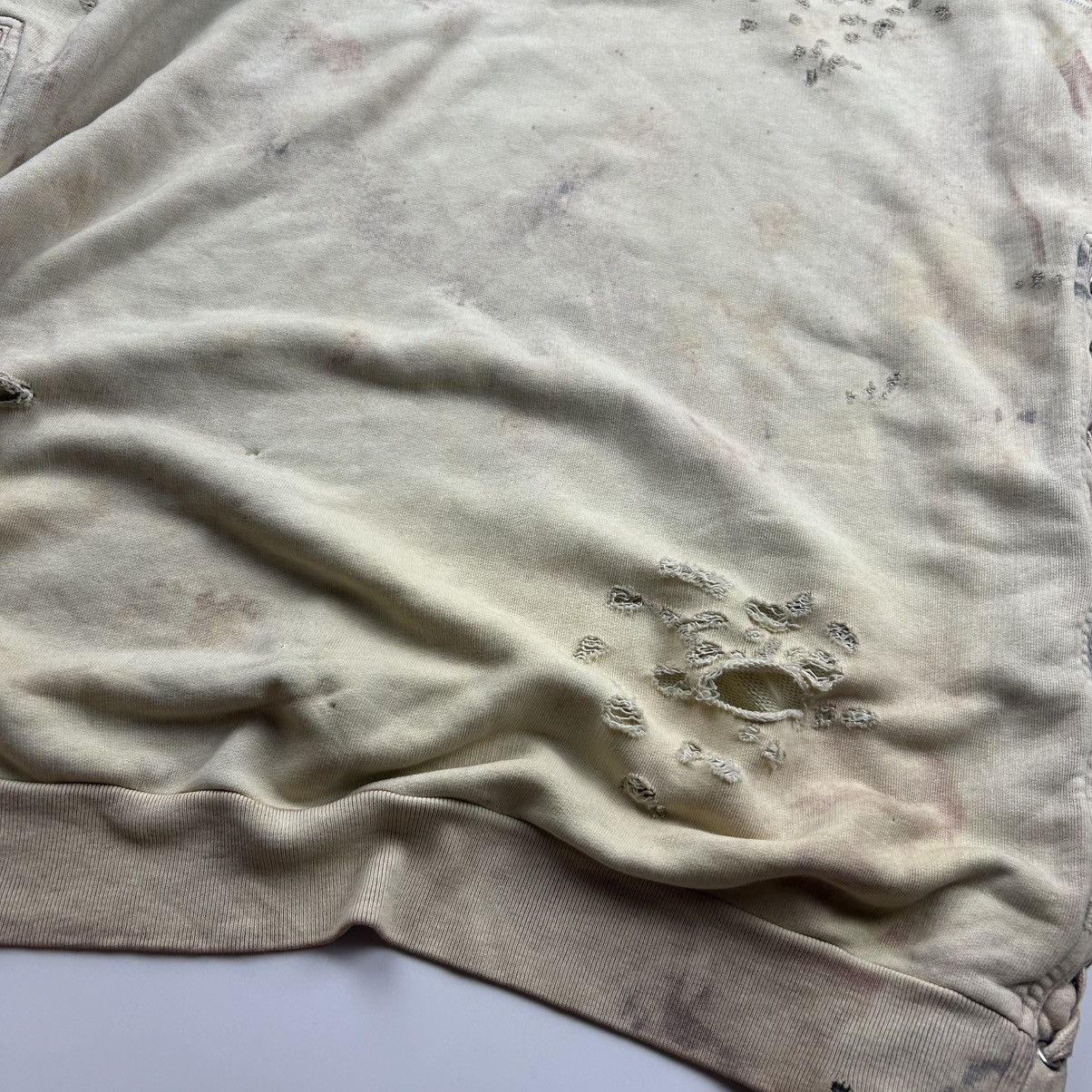 Faith Connexion Faith Connexion - Oversized Laced Bleached Sweater Size US XL / EU 56 / 4 - 3 Thumbnail