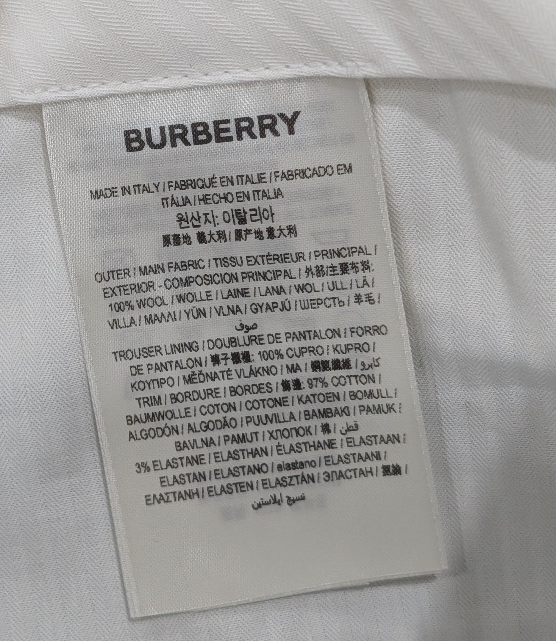 Burberry Burberry Panel Detail Tailored Trousers Pants Black 48 US 32 Size US 32 / EU 48 - 7 Thumbnail