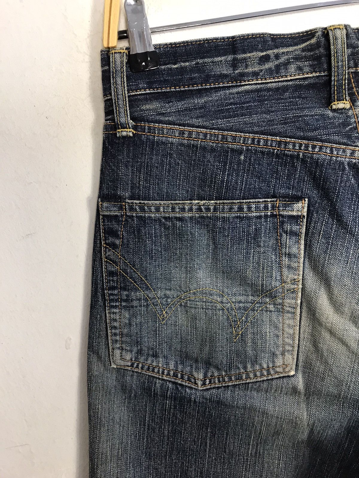 Edwin × Japanese Brand × Vintage Vintage Edwin 505Z Selvedge Short Pants Jeans Size US 29 - 13 Thumbnail