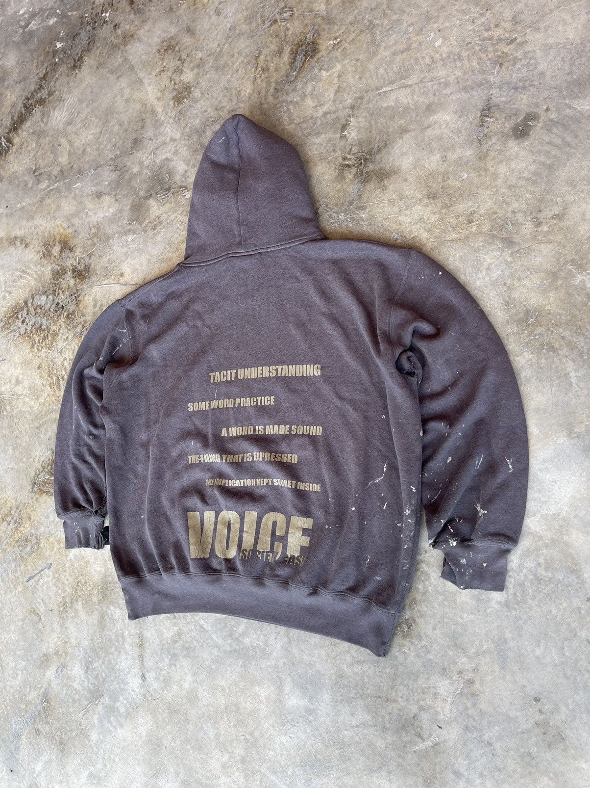 Vintage Vintage Neuterplevo Thrashed Paint Hoodie Size US L / EU 52-54 / 3 - 3 Thumbnail