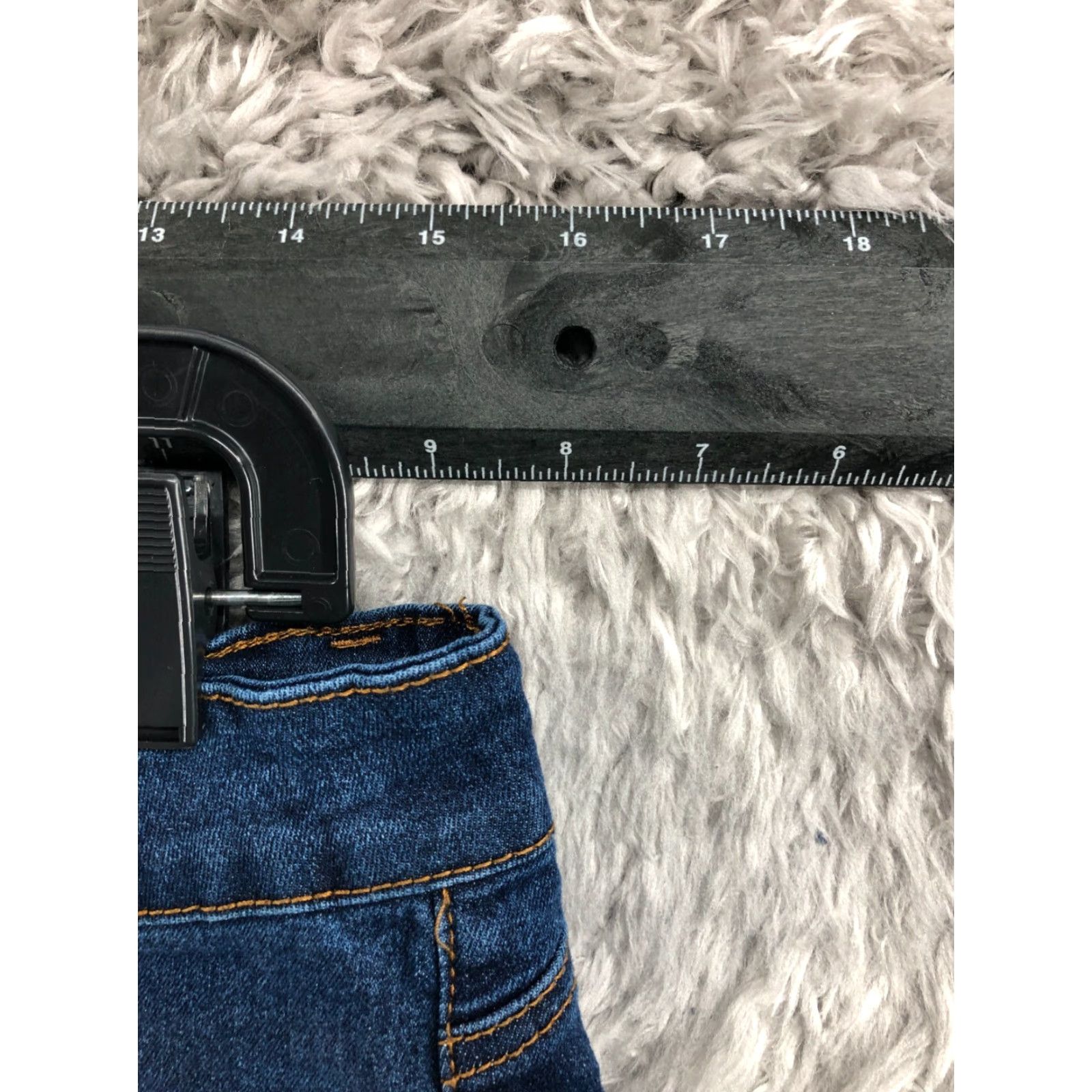 Vintage QQMY Capri Jeans Size 13 Juniors Womens Medium Wash Blue Jeans Capris Size 34" / US 12 / IT 48 - 2 Thumbnail