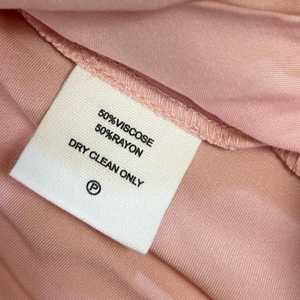 REVOLVE Rumored l NWT Venice Maxi Satin Lace Dress XS Baby Pink Size XS / US 0-2 / IT 36-38 - 10 Thumbnail