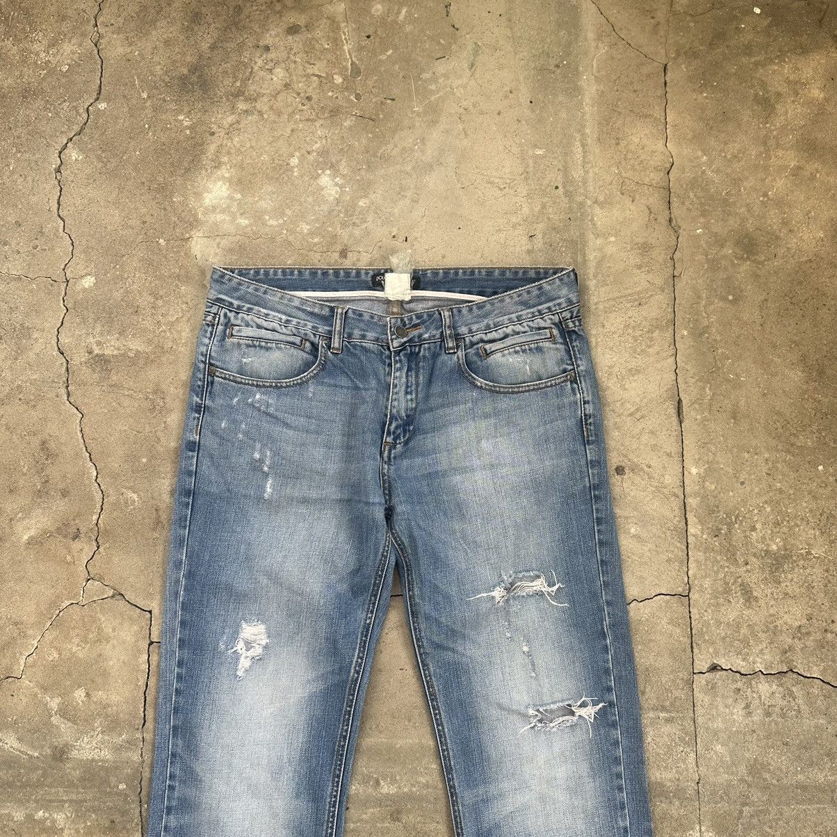 Dolce & Gabbana Dolce & Gabbana D&G 2000s vintage leather patch logo jeans Size US 36 / EU 52 - 4 Thumbnail