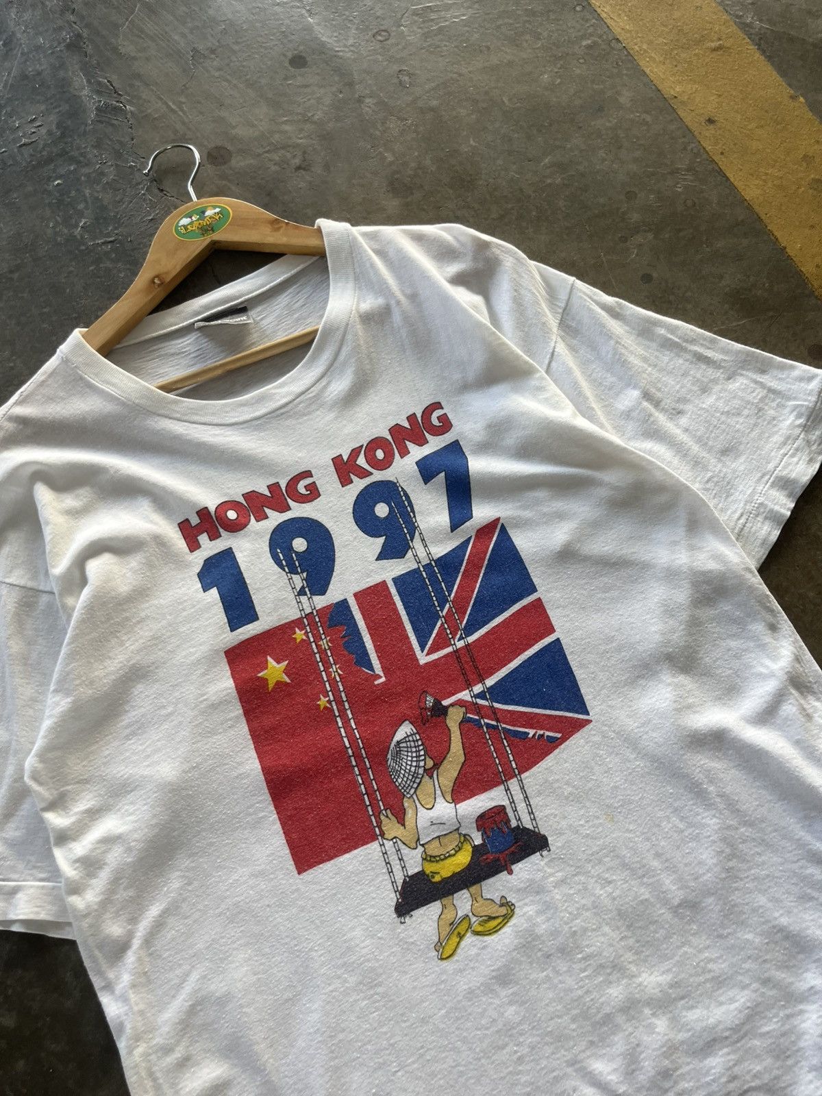 Other Rare Hongkong 1997 Great Britain Vintage 90s Size US M / EU 48-50 / 2 - 2 Thumbnail