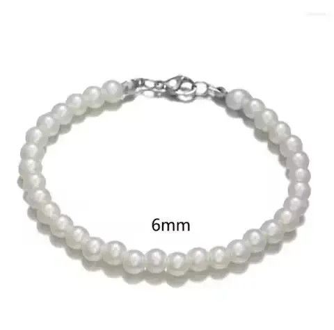 Jewelry Unisex trendy pearl charm bracelet jewelry fashion Size ONE SIZE - 3 Thumbnail