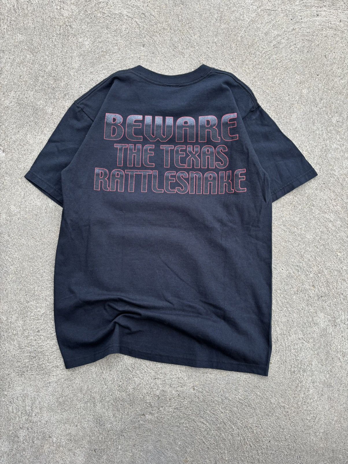 Vintage Vintage WWF Stone Cold Steve Austin DTA Rattlesnake T Shirt Size US M / EU 48-50 / 2 - 3 Thumbnail