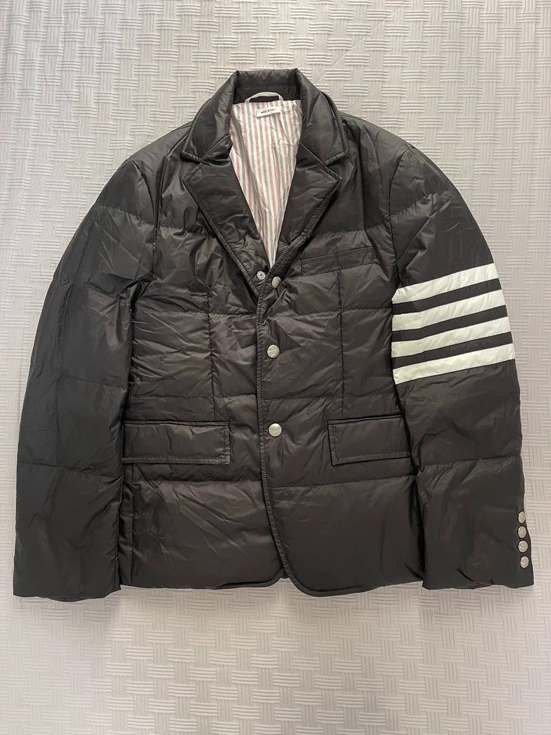 Thom Browne Thom Browne Black button down jacket 2503-Nextarrow Size US XS / EU 42 / 0 - 1 Thumbnail