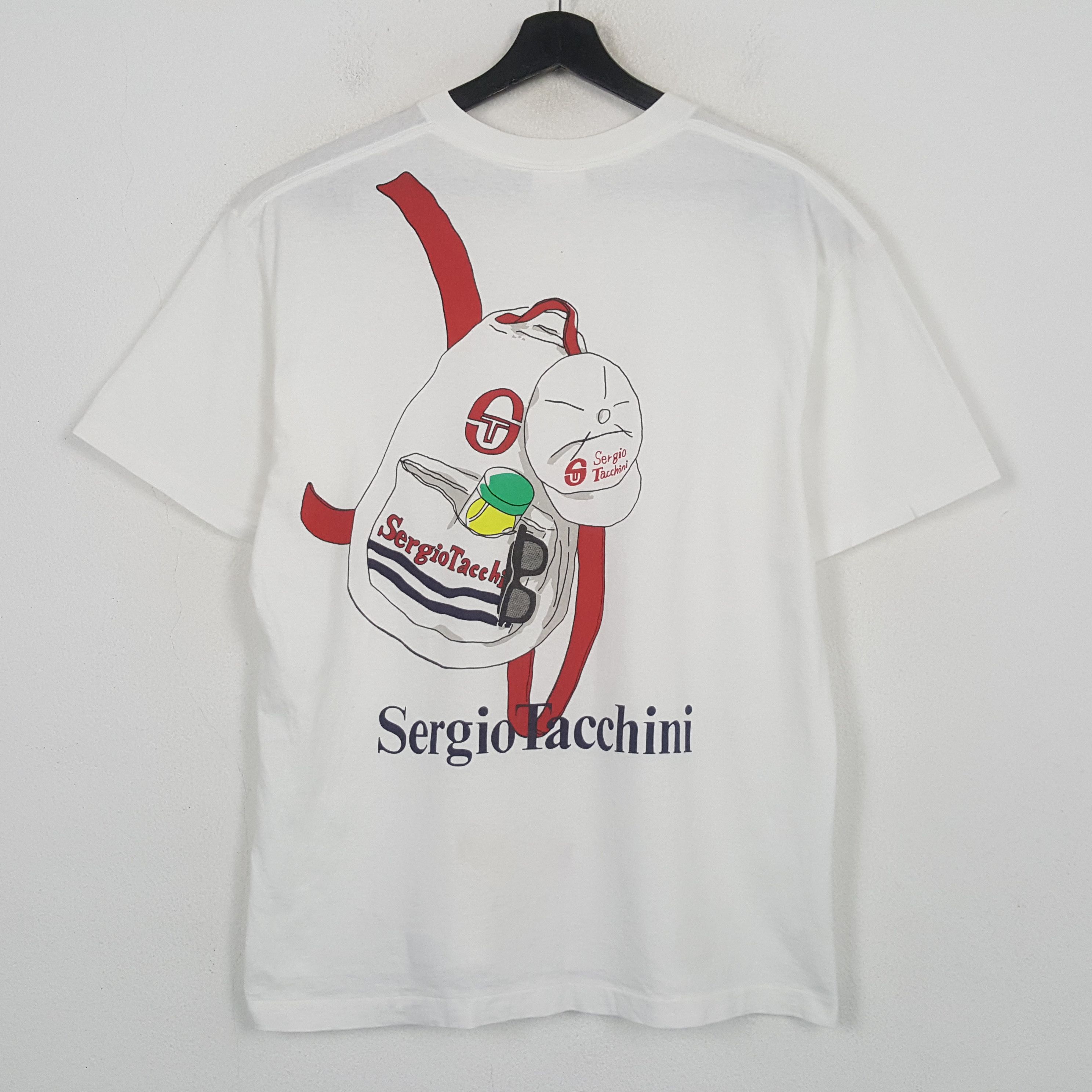 Sergio Tacchini Sergio Tacchini Tshirt C301N12 Size US L / EU 52-54 / 3 - 1 Thumbnail