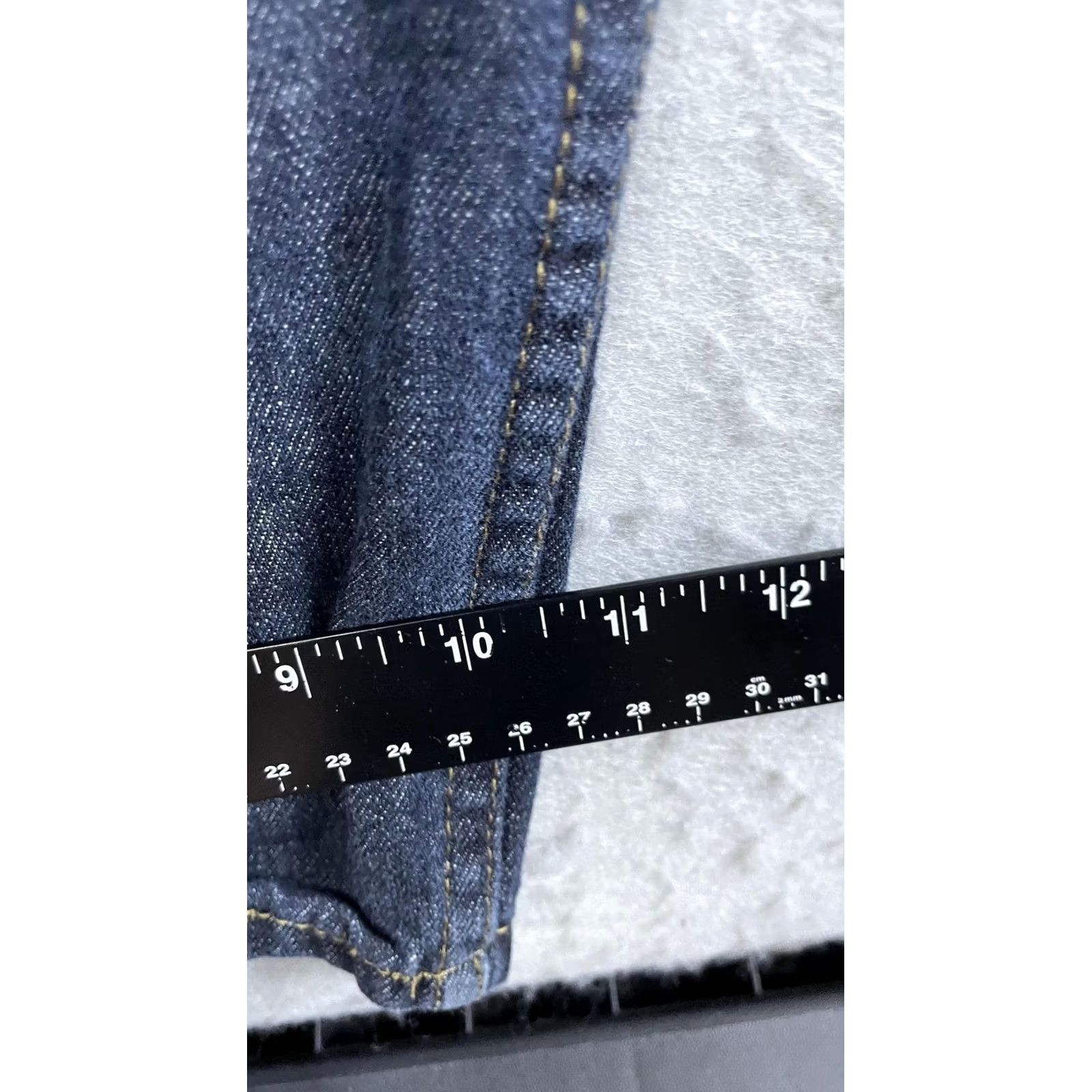 Levi's Levi's 559 Jeans Mens 47x30 Blue Dark Wash Relaxed Straight Denim Pants Size US 32 / EU 48 - 5 Thumbnail