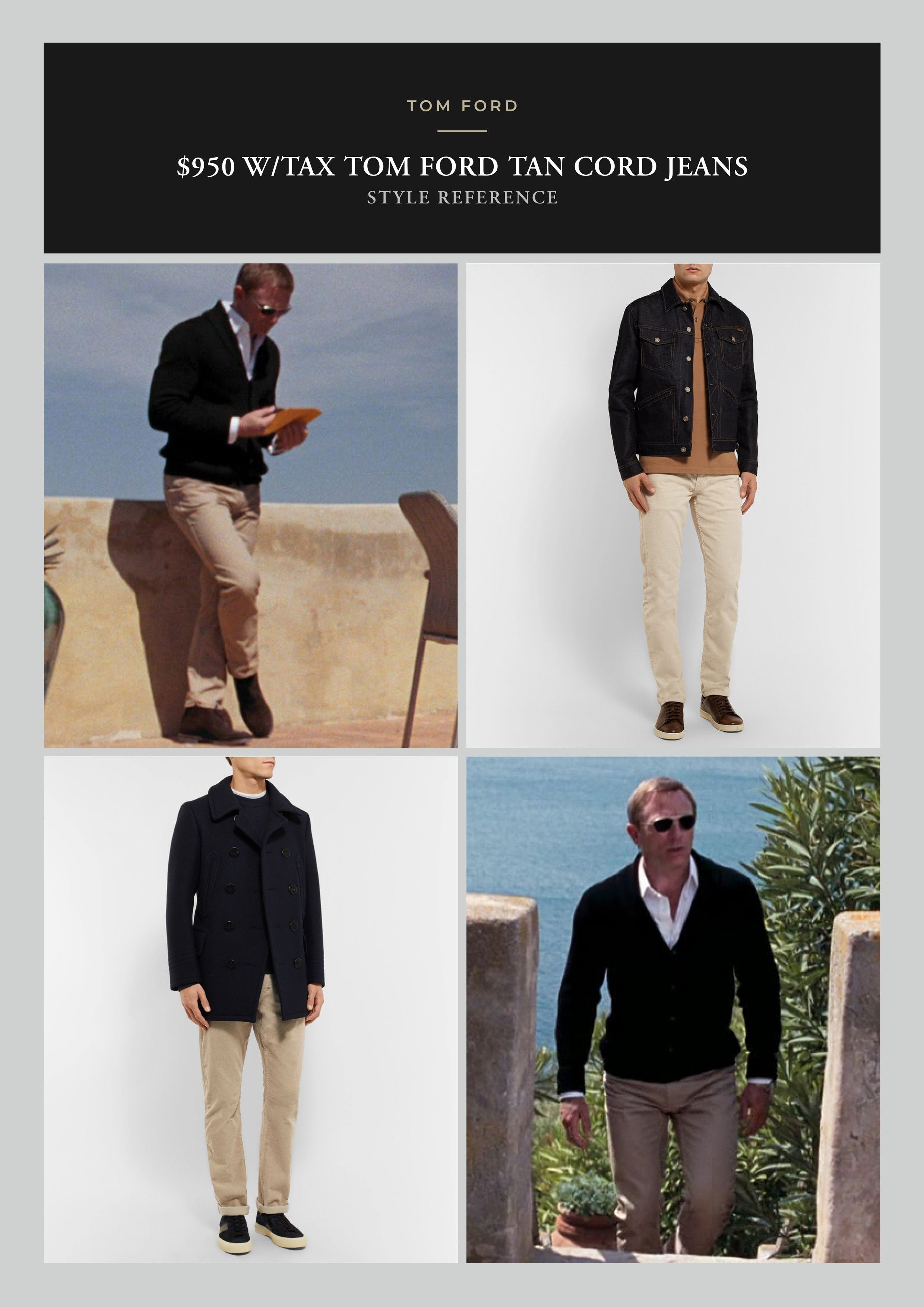 Tom Ford Best Dressed $950 w/tax Corduroy Jeans w/stretch Size US 32 / EU 48 - 9 Thumbnail