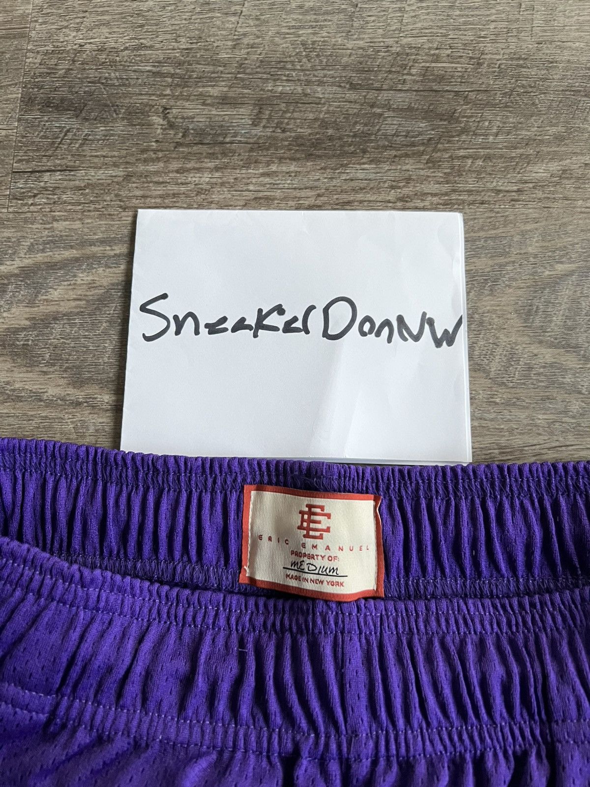 Eric Emanuel Eric Emanuel Short Purple/Yellow Medium Size US 32 / EU 48 - 3 Thumbnail