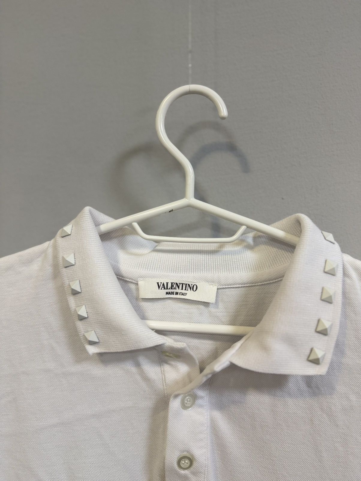 Valentino × Vintage VALENTINO Short Sleeve Polo Size US XL / EU 56 / 4 - 2 Thumbnail