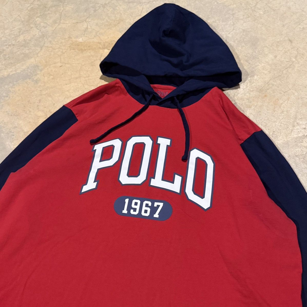 Polo Ralph Lauren Vtg Polo Ralph Lauren Arch Logo 1967 Hooded Longsleeve Shirt Size US L / EU 52-54 / 3 - 3 Thumbnail