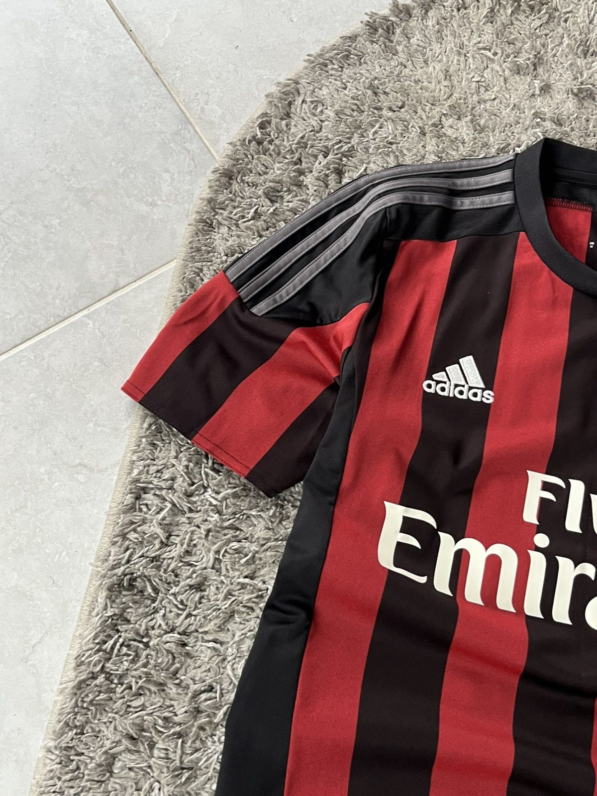 Adidas Vintage Tee Adidas Soccer Football MILAN Streetwear Size US M / EU 48-50 / 2 - 7 Thumbnail