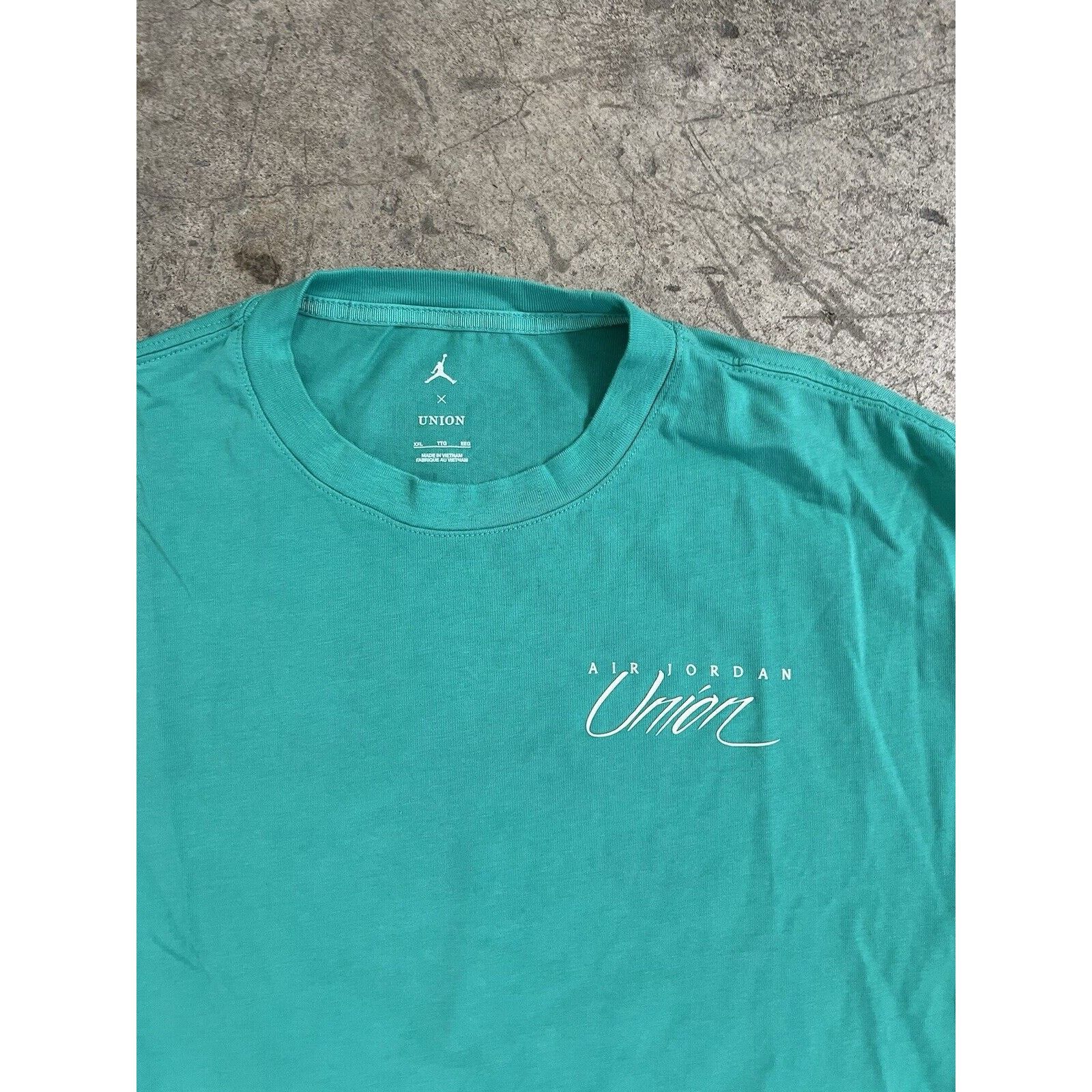 Jordan Brand Size XXL Jordan x Union Long Sleeve Tee Mint Green Size US XXL / EU 58 / 5 - 3 Thumbnail