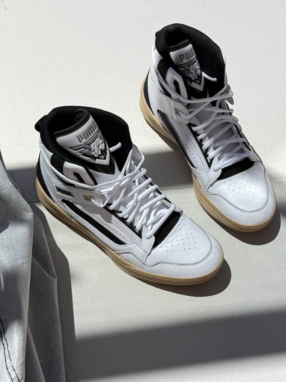 Puma × Rhude Puma x Rhude x Kuzma Clyde All-Pro Men size 12 Basketball Size US 12 / EU 45 - 3 Thumbnail