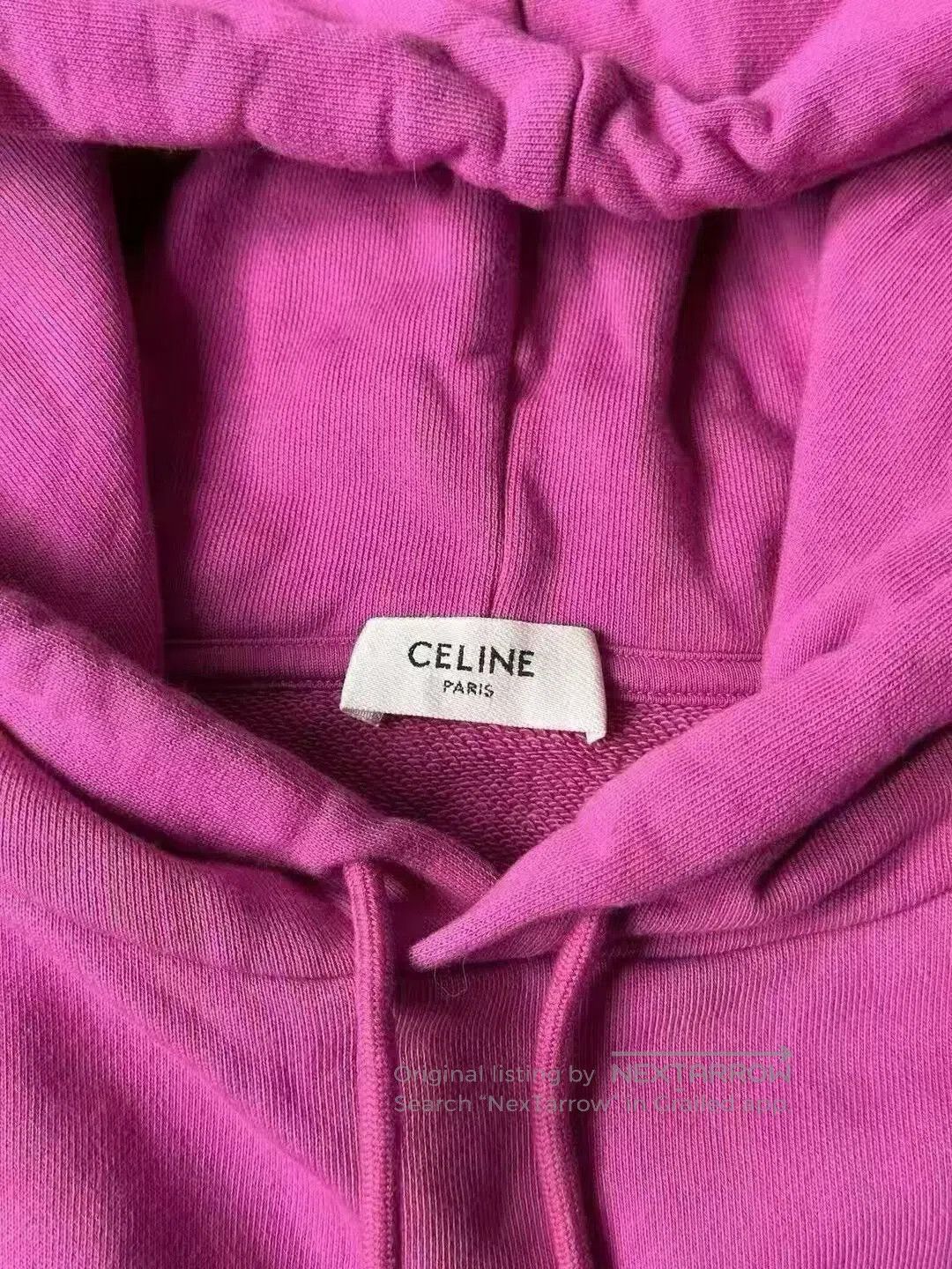 Celine Celine Pink Logo Hoodie. Size S / US 4 / IT 40 - 3 Thumbnail