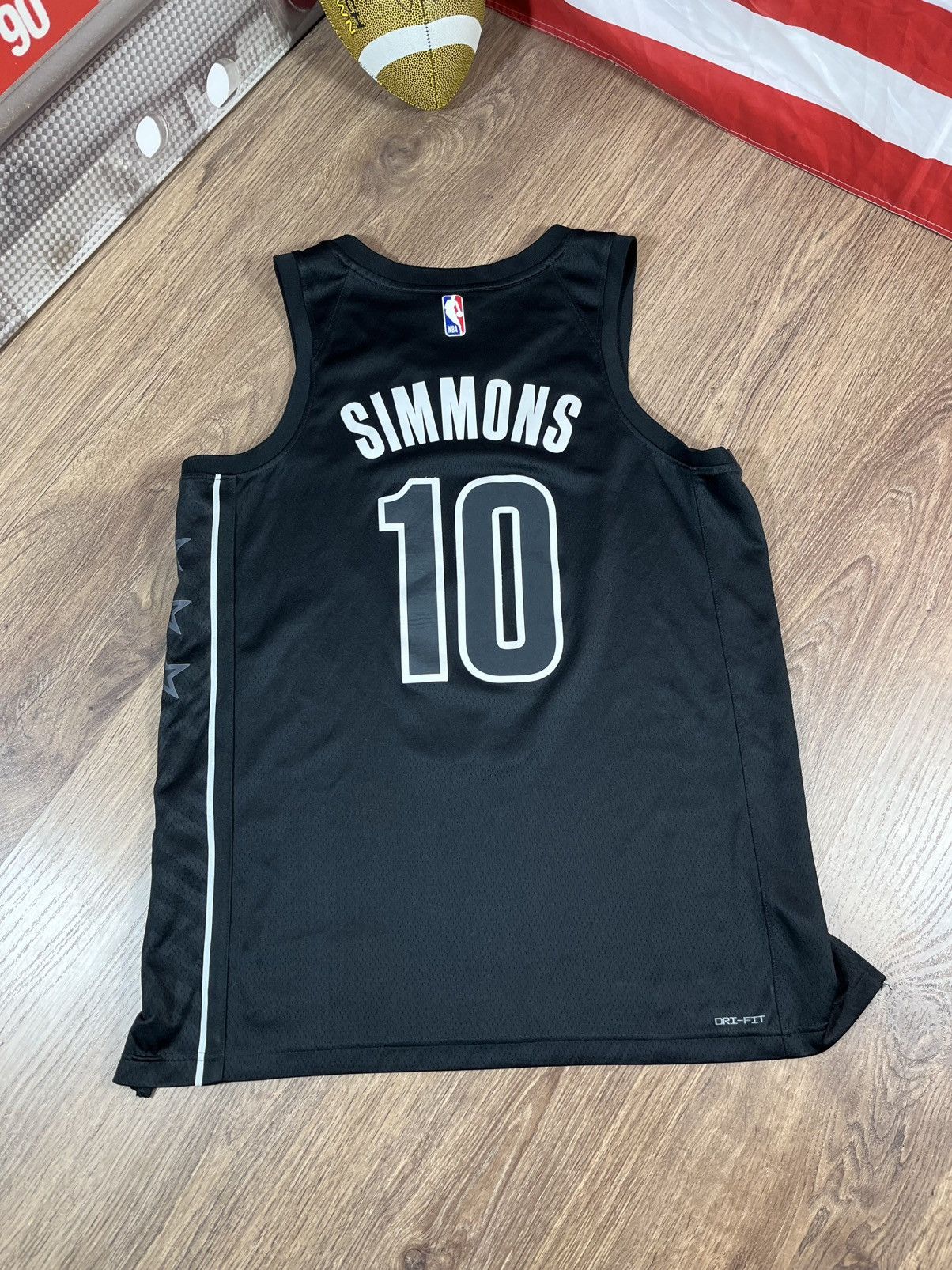 Jordan Brand Brooklyn Nets Ben Simmons Jordan Brand Jersey Size US L / EU 52-54 / 3 - 1 Thumbnail