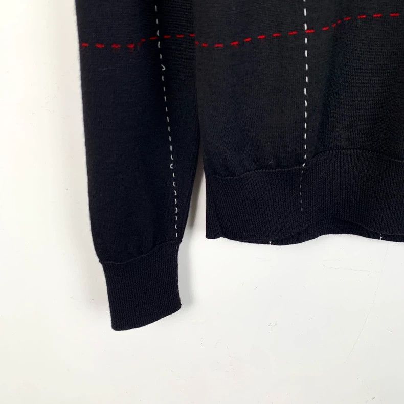 Dior DiorBlack dotted design wool round-neck long-sleeved sweate Size US XS / EU 42 / 0 - 4 Thumbnail