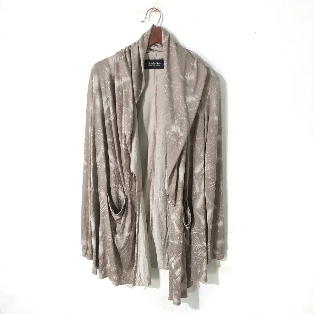 Tornado Mart Tornado Mart Japan Drape Cardigan Style L.G.B Avant Garde Size US L / EU 52-54 / 3 - 5 Thumbnail