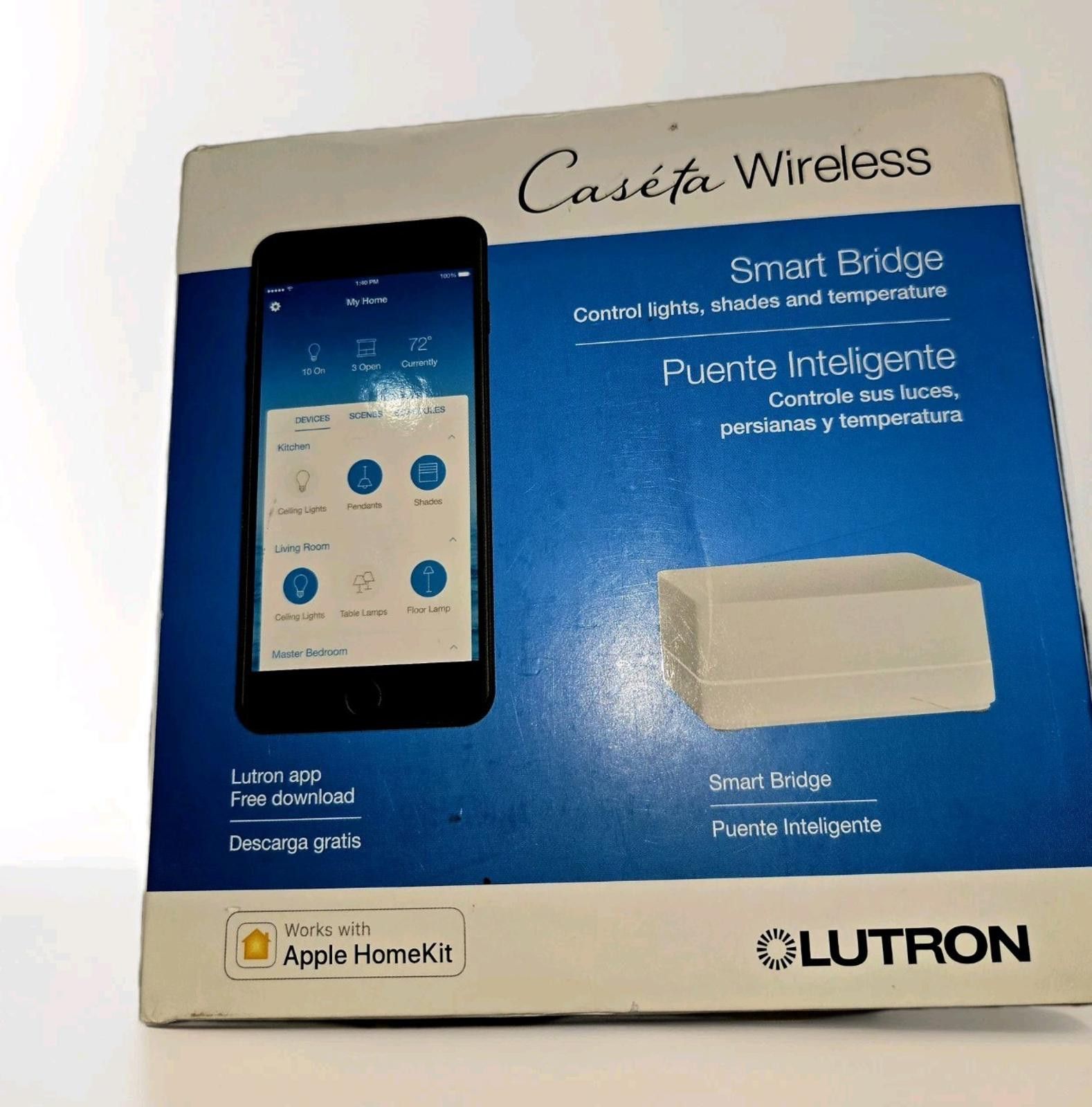 Other Lutron Caseta Smart Bridge Hub L-BDG2-WH - Open Box Size ONE SIZE - 2 Thumbnail