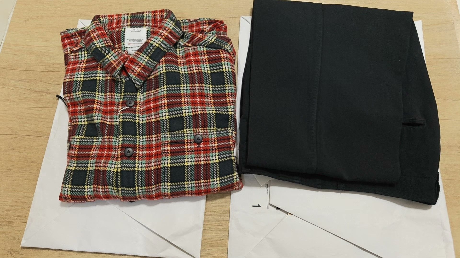 Visvim VISVIM 26SS LARRIKAN CHECK L/S Size US XL / EU 56 / 4 - 8 Thumbnail