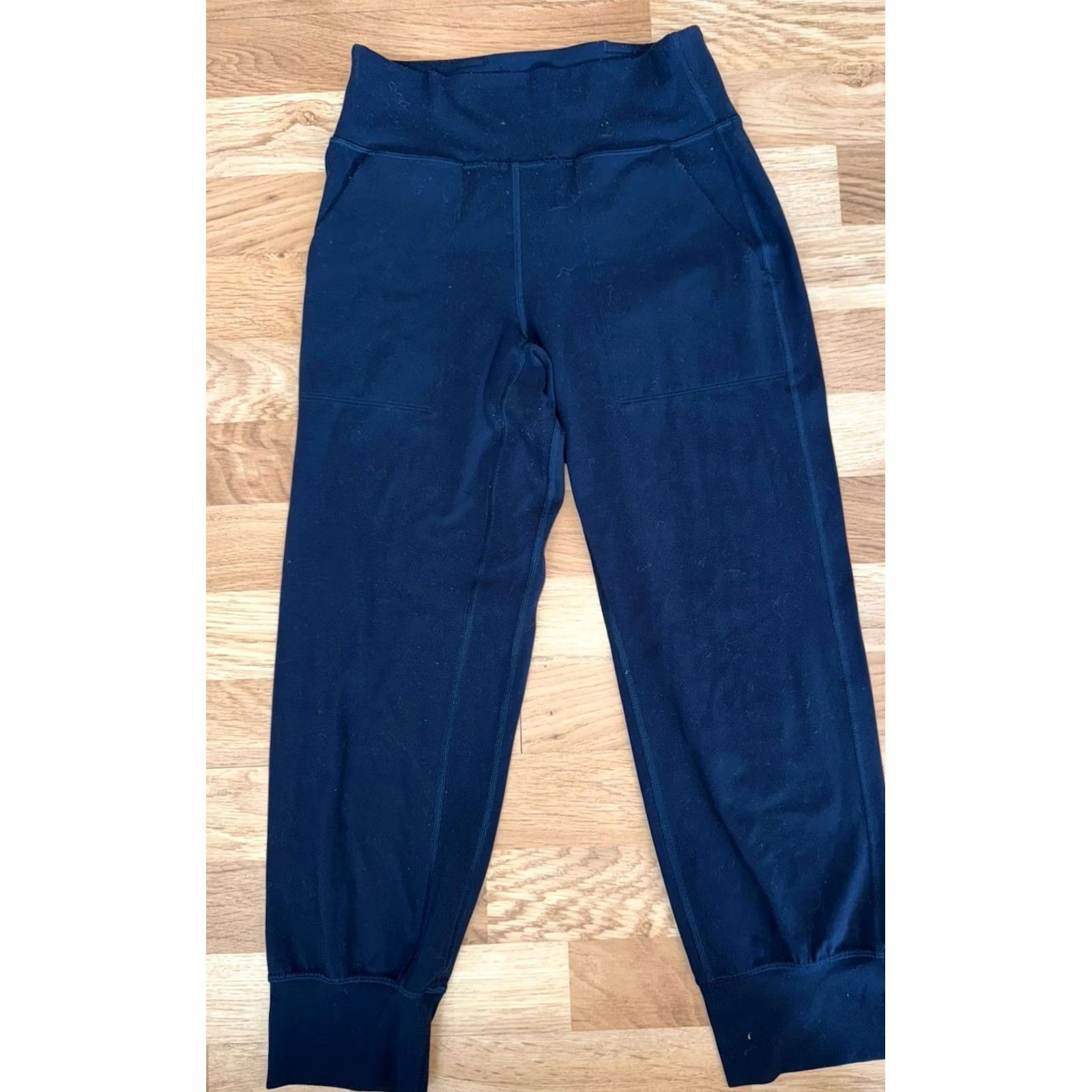 Lululemon Lululemon Align Jogger Women’s Size 4 Navy Blue High Waist GUC Pants Activewear Size 27" / US 4 / IT 40 - 3 Thumbnail