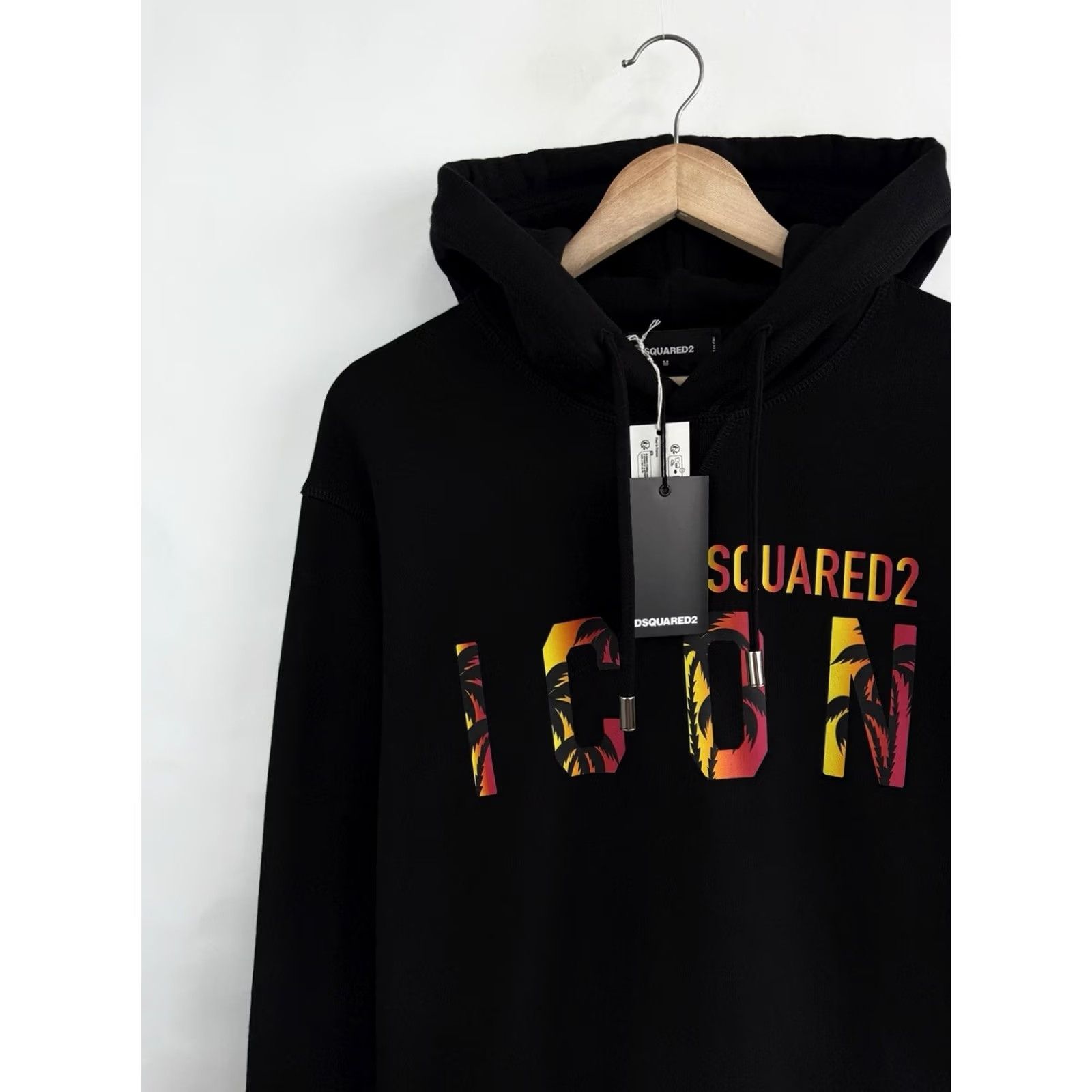 Dsquared2 Dsquared2 Hoodie ICON Hawaiian Logo Y2K Black M Mens Size US M / EU 48-50 / 2 - 7 Thumbnail
