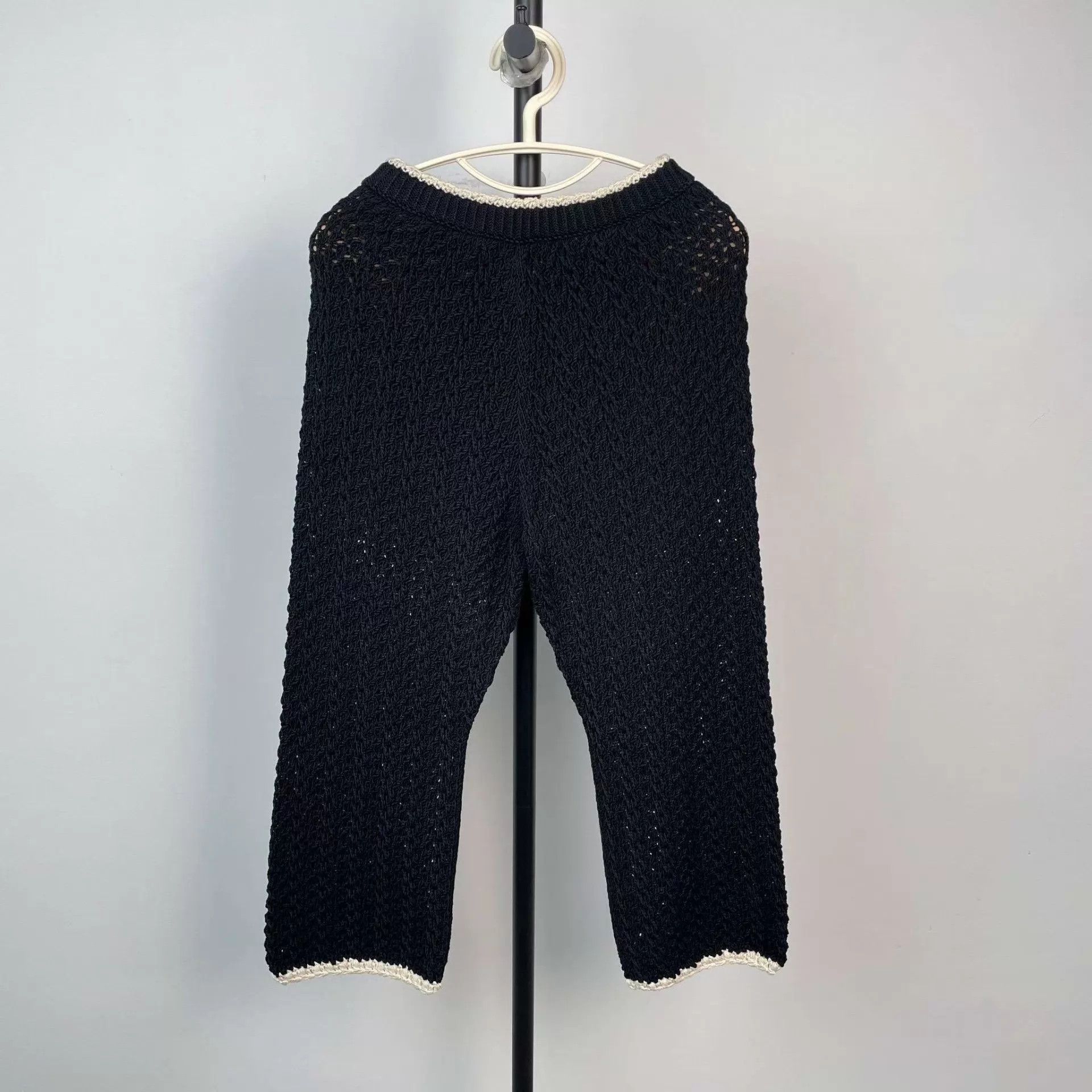 Chanel Chanel silk pants 36 blue 95 New Size 26" / US 2 / IT 38 - 2 Thumbnail