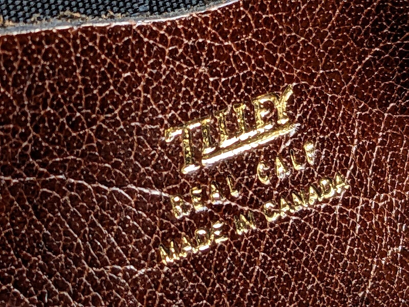 Tilley Tilley Document Case Canada Calf Leather Laptop Portfolio Size ONE SIZE - 10 Thumbnail