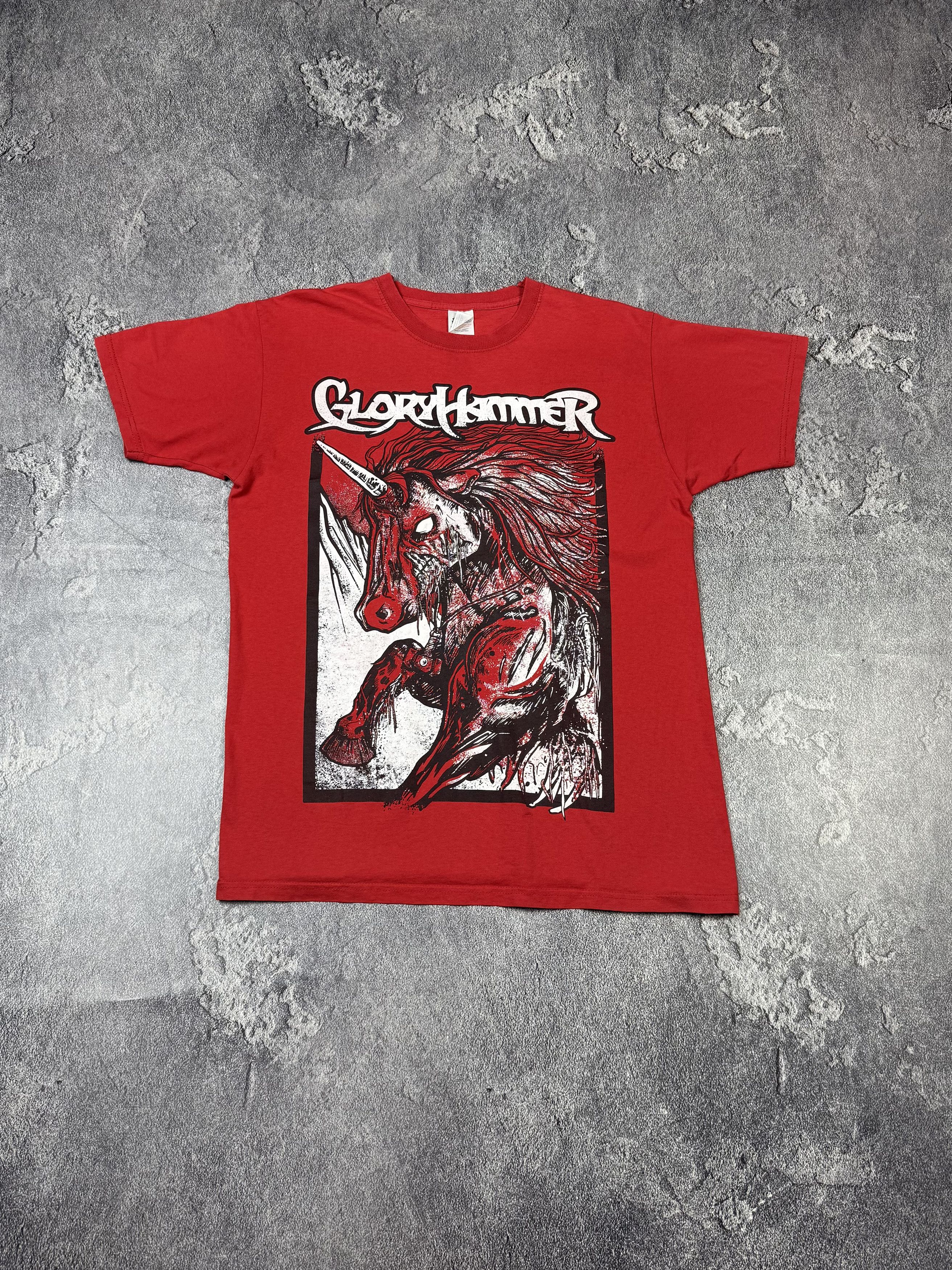 Band Tees Y2K Glory Hammer Punk Rock Distressed Tee Size US M / EU 48-50 / 2 - 1 Thumbnail