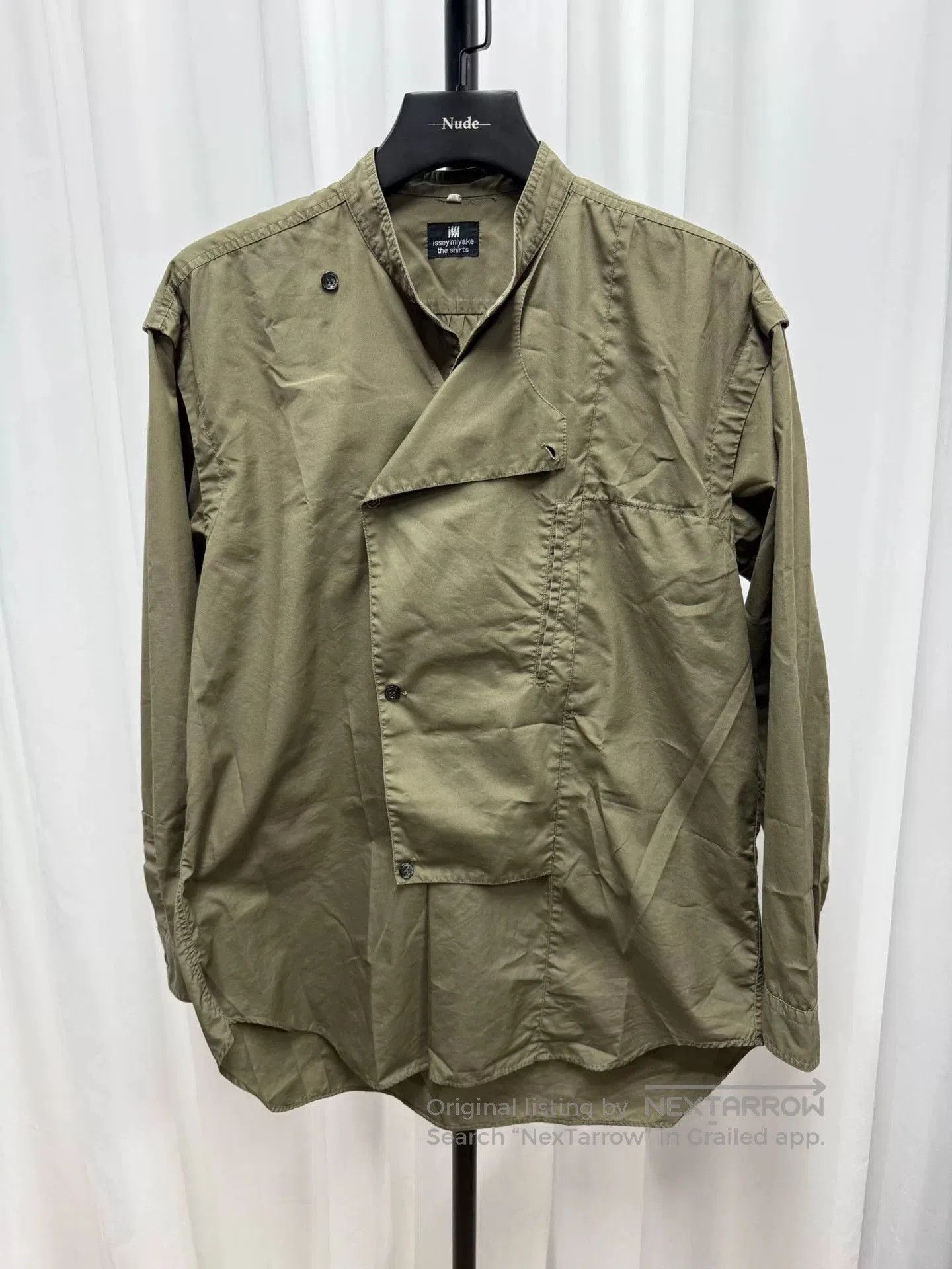 Issey Miyake Issey Miyake Men’s Loose Shirt. Size US M / EU 48-50 / 2 - 1 Thumbnail