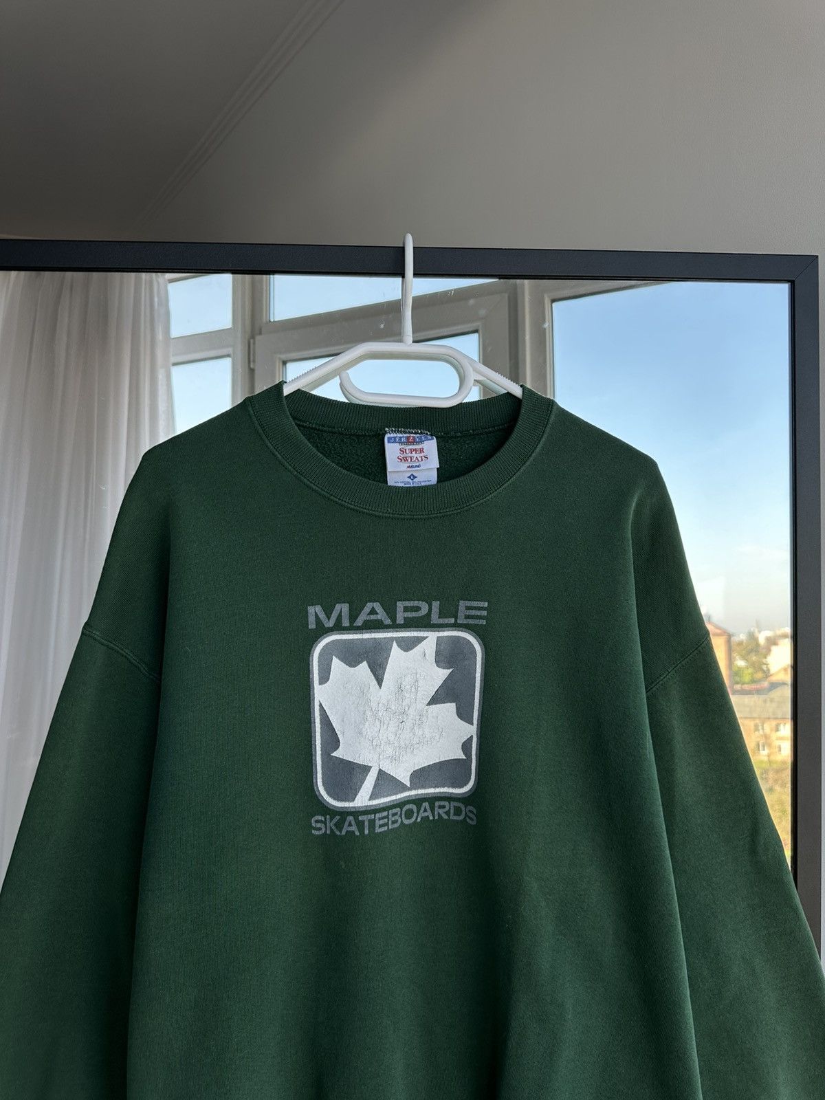 Sex Skateboards Vintage Maple Skateboard 90s SK8 Mens Sweatshirt Sz L Size US L / EU 52-54 / 3 - 2 Thumbnail
