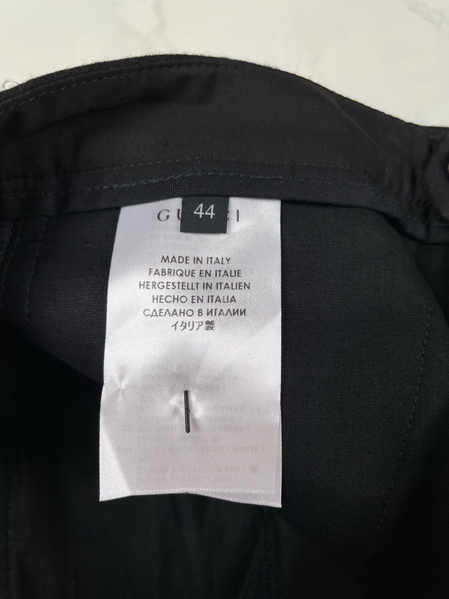 Gucci 🔥70% OFF🔥 [SALE] Gucci Black Wool Casual Pants Size US 30 / EU 46 - 12 Thumbnail