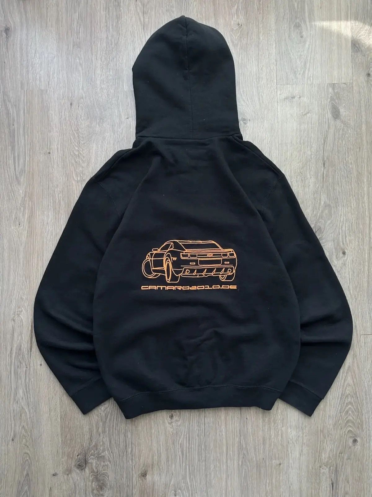 Formula 1 Vintage Racing Camaro Black Hoodie Size US M / EU 48-50 / 2 - 7 Thumbnail
