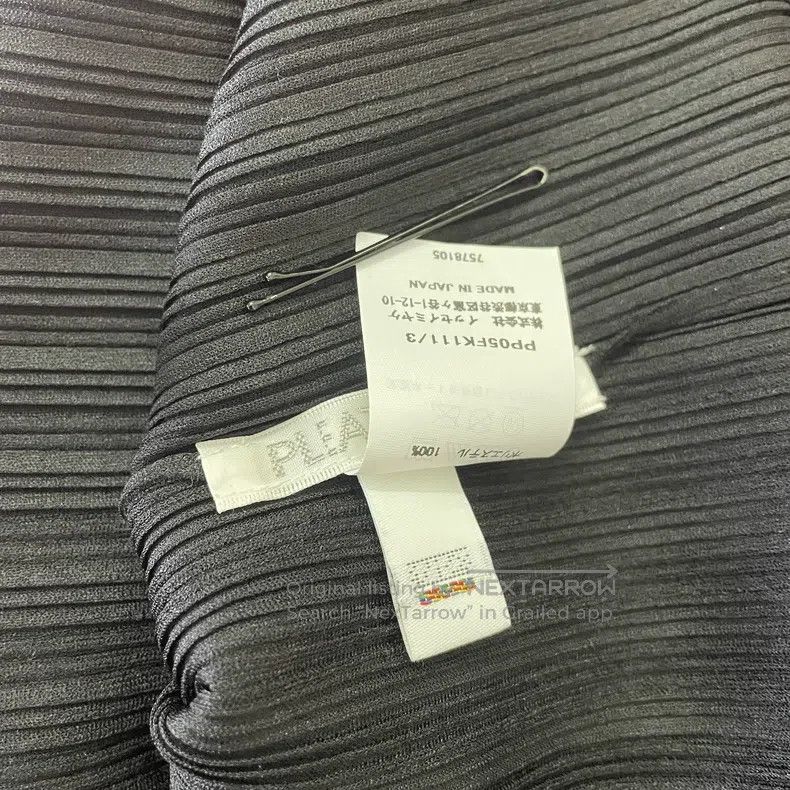 Issey Miyake Issey Miyake Black Long Sleeve Shirt Size L / US 10 / IT 46 - 3 Thumbnail