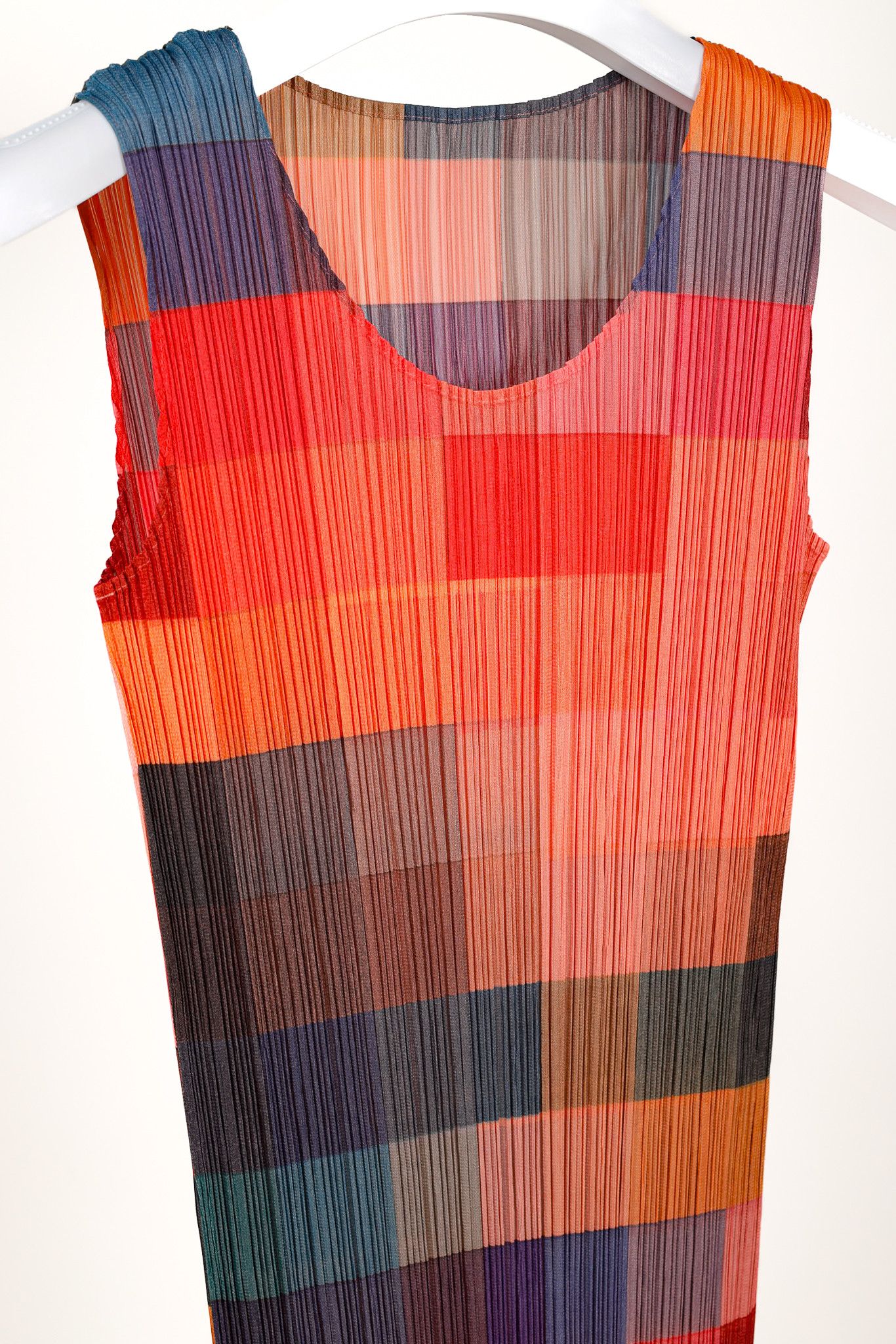 Pleats Please Issey Miyake Pleats Please Issey Miyake Archival Gradient Squares Dress Size M / US 6-8 / IT 42-44 - 3 Thumbnail
