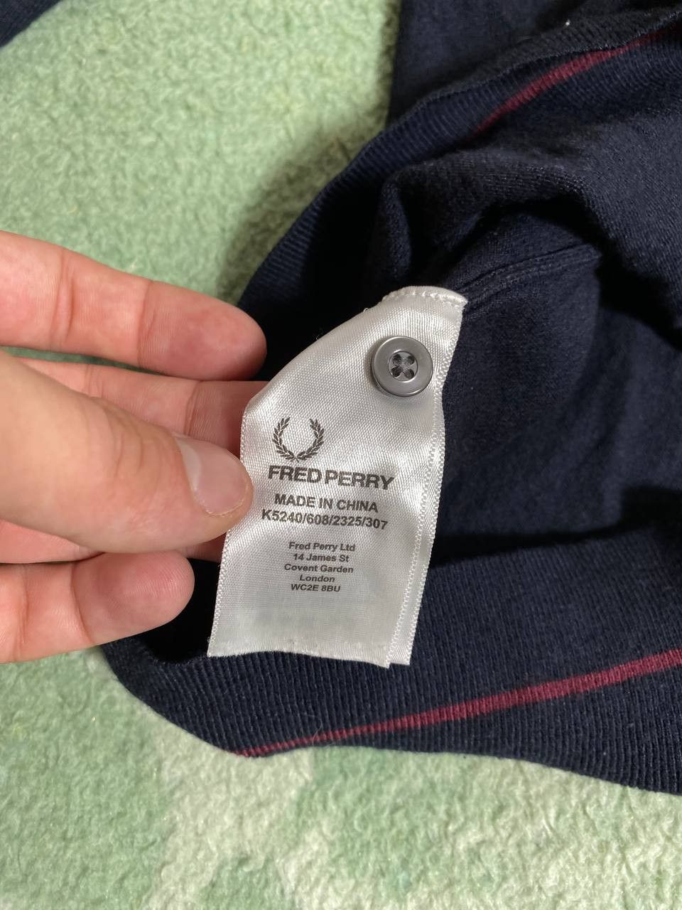 Fred Perry Vintage Fred Perry Longsleeve High Neck Turtleneck 90s Logo Size US S / EU 44-46 / 1 - 3 Thumbnail