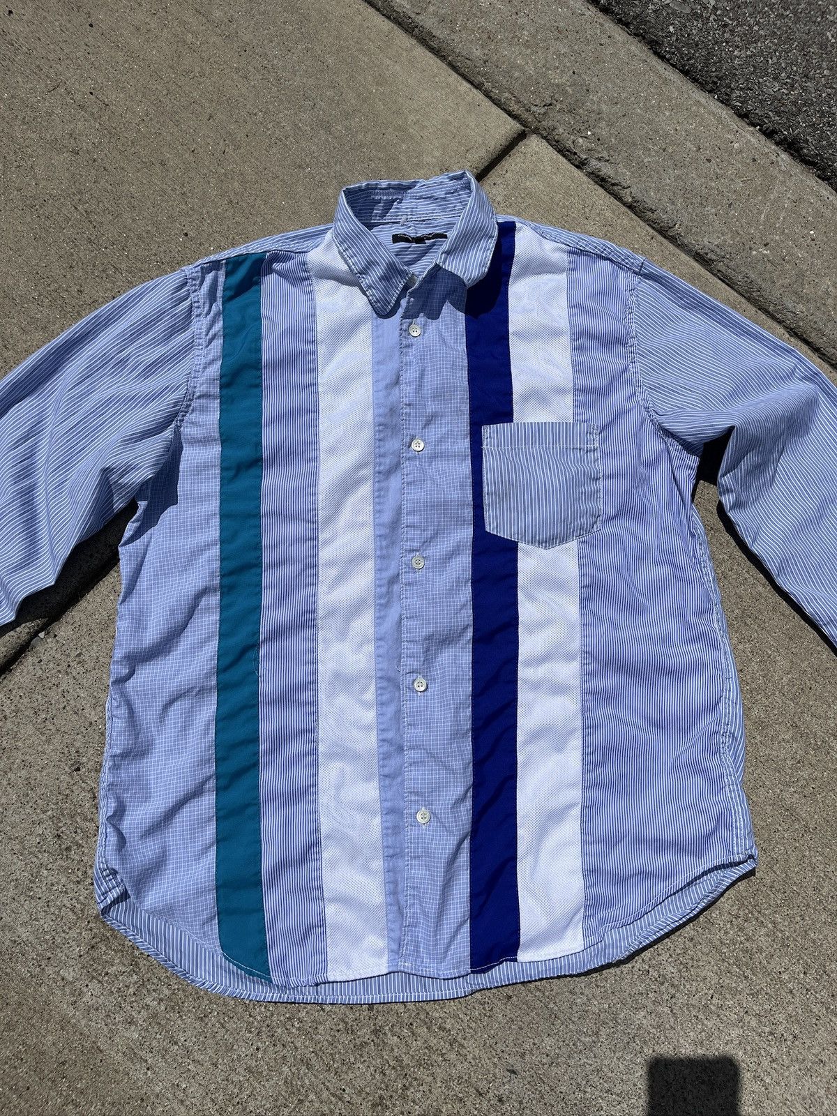 Comme des Garcons Comme Des Garcons SS20 Striped Shirt (unisex) Size US M / EU 48-50 / 2 - 5 Thumbnail