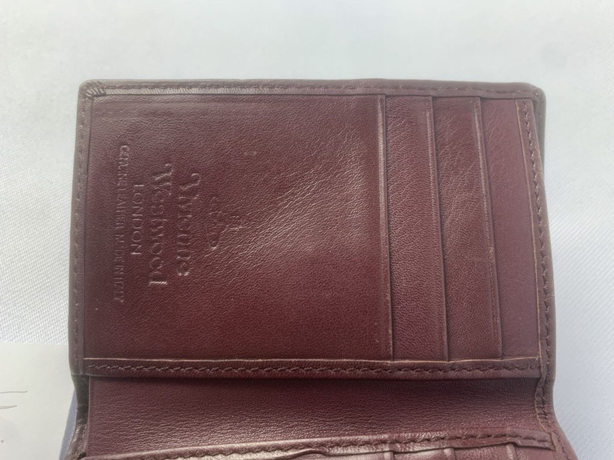 Vivienne Westwood Patent Croc Trifold Wallet Size ONE SIZE - 5 Thumbnail