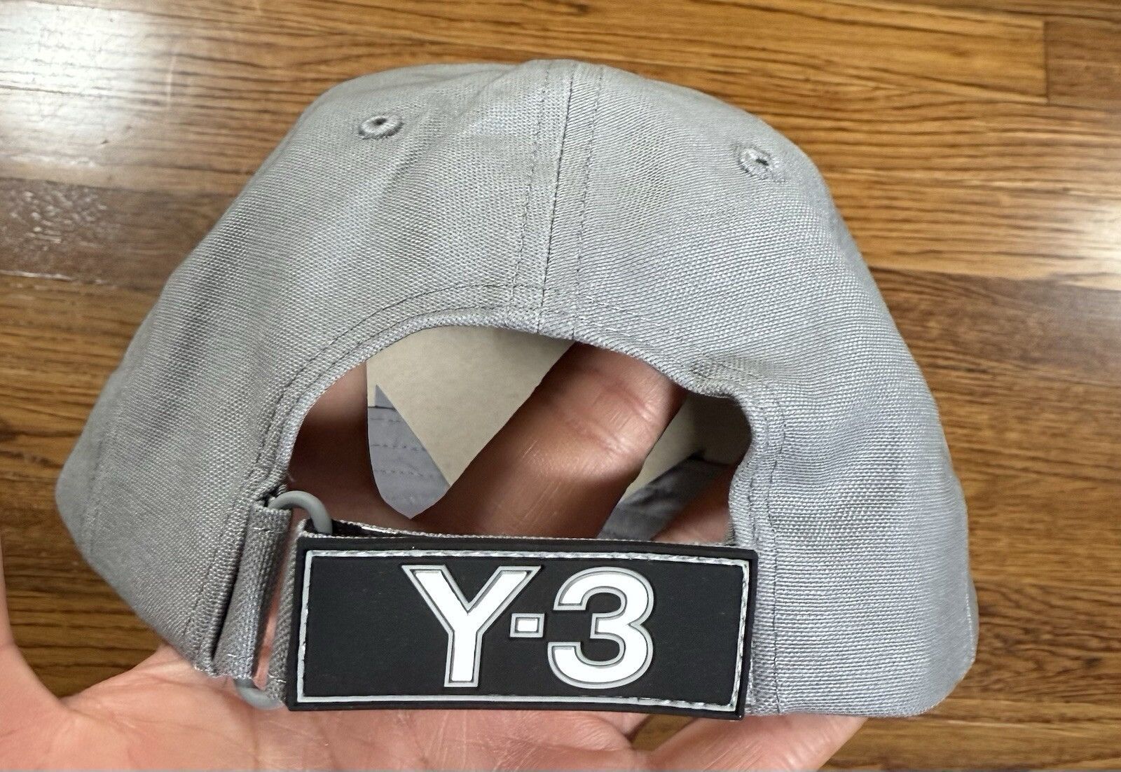 Y-3 Y-3 Yohji Yamamoto Y3 CHI Cap Grey Unisex Adult One Size NWT Size ONE SIZE - 5 Thumbnail