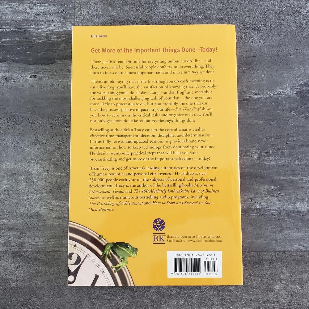 Designer Eat That Frog Second Edition Publication Size ONE SIZE - 2 Thumbnail